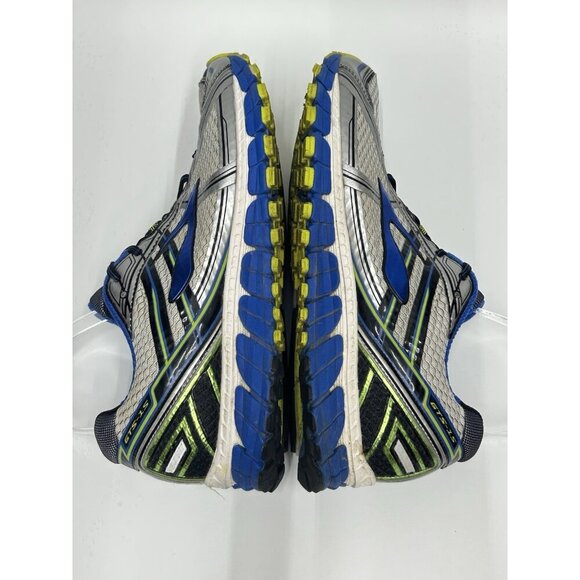 Brooks Adrenaline GTS 15 Running Shoes Men Size 10 Gray Blue Sneakers Gym